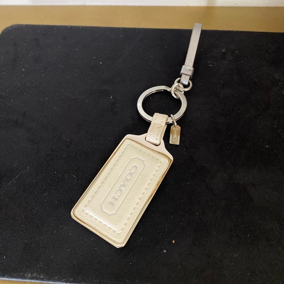 Coach Purse Charm FOB Key Ring Keychain - Picture 3 of 5